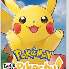 Pokémon Let's Go, Pikachu! Switch Boxart